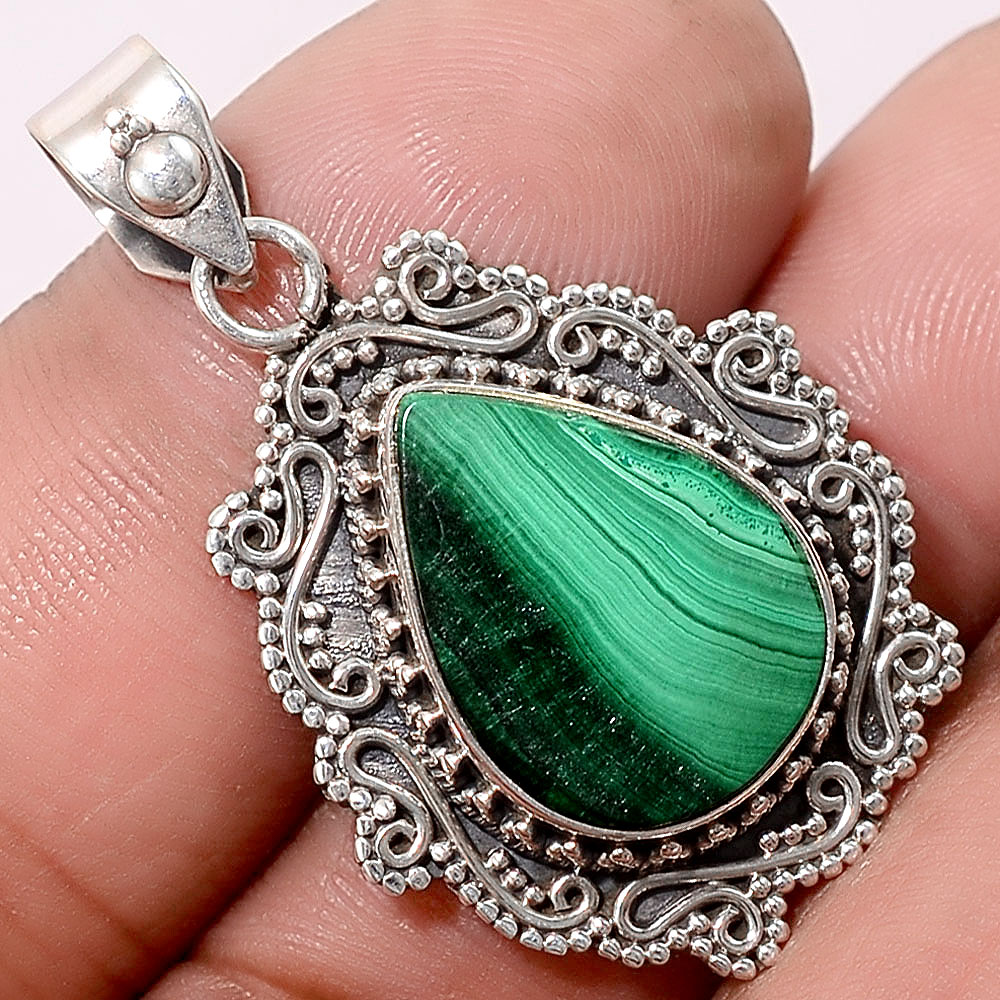 Malachite Eye Congo Pendant SDP49417